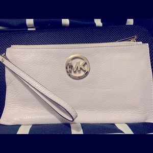 Authentic Michael Korse clutch leather